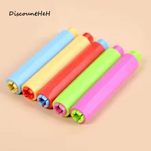 25 шт./упак. ABS беспыльный мелок держатель ручка заправка мелок клип не пыль обучение на доске мелка пластиковые наборы мелков цвет случайный