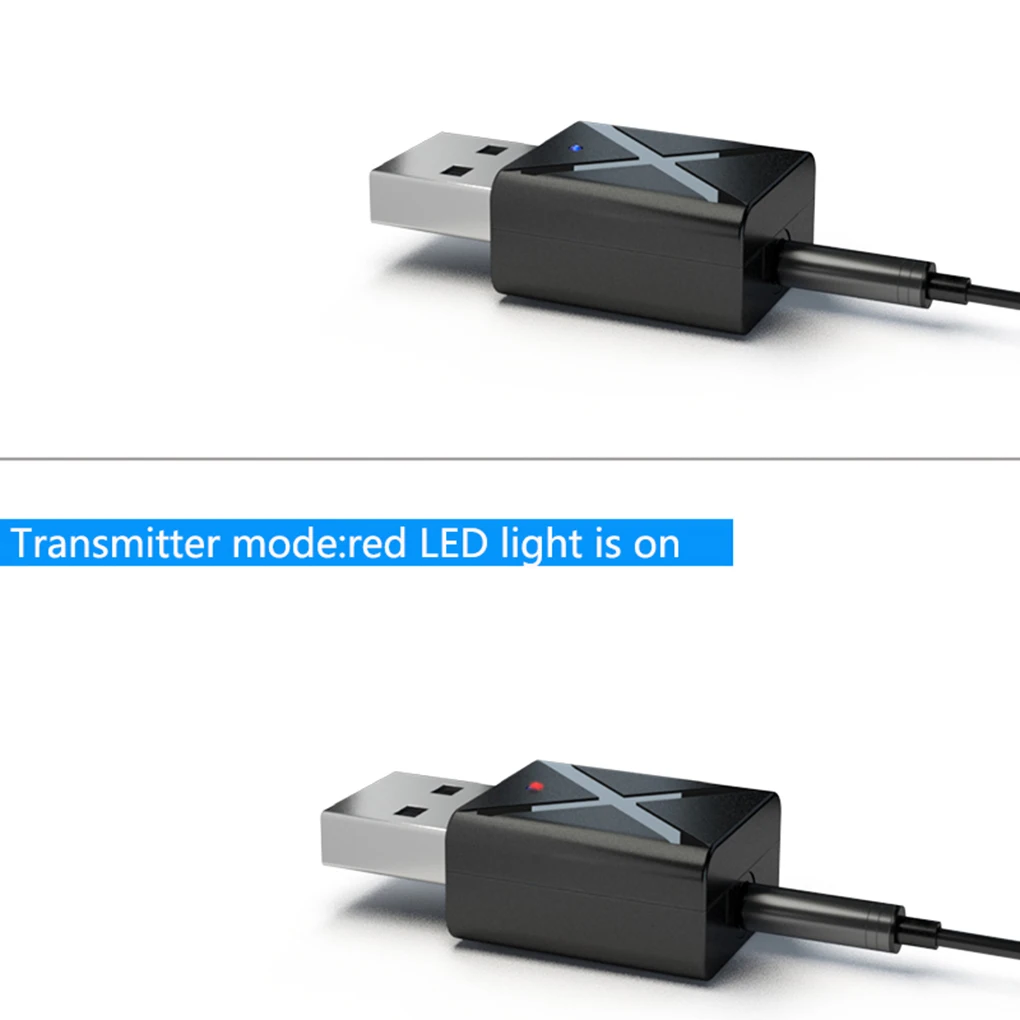 Bluetooth 5,0 аудио приемник передатчик мини стерео Bluetooth AUX RCA USB для ТВ ПК автомобильный комплект беспроводной адаптер