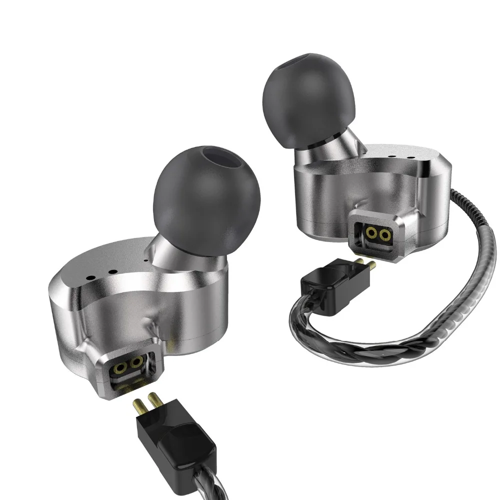 BQEYZ KB1 1BA + 2DD Гибридный привод металлические наушники в ухо HIFI DJ Monito спортивные для