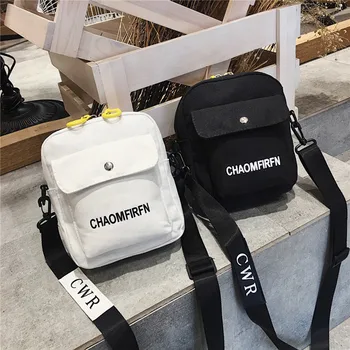

20#Women Shoulder Bag Fashion Pure Color Casual Tote Outdoor Bag Canvas Handbag Zipper Messenger Messenger Bags sac main femme