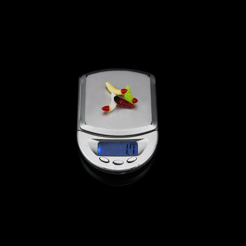 Promotion New Style Bait 50PCS 2.4cm 0.5g Maggot Grub Soft Fishing Lure Hooks Smell Worms Glow Shrimps Fish Lures Soft