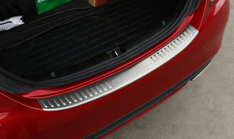 Для Mercedes Benz c-класс W205 C200 C180 C260 C63 нержавеющий задний багажник бампер внутренний/внешний порог пластина защитная крышка