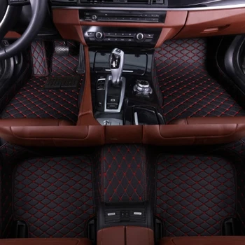 

SUNNY FOX car floor mats made for Honda HRV HR-V CRV CR-V Vezel Accord Crosstour City case all weather car-styling carpet liners