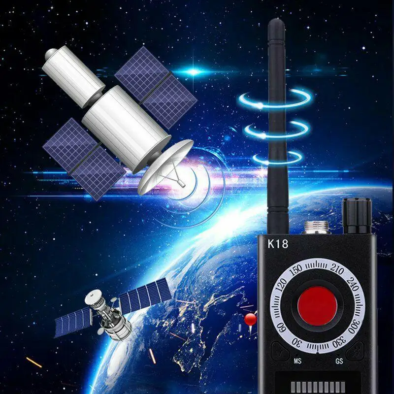 Анти-детектор камеры K18 Многофункциональный GSM аудио ошибка искатель gps сигнал объектив RF трекер обнаружения беспроводной продукции 1 МГц-6,5 ГГц r25