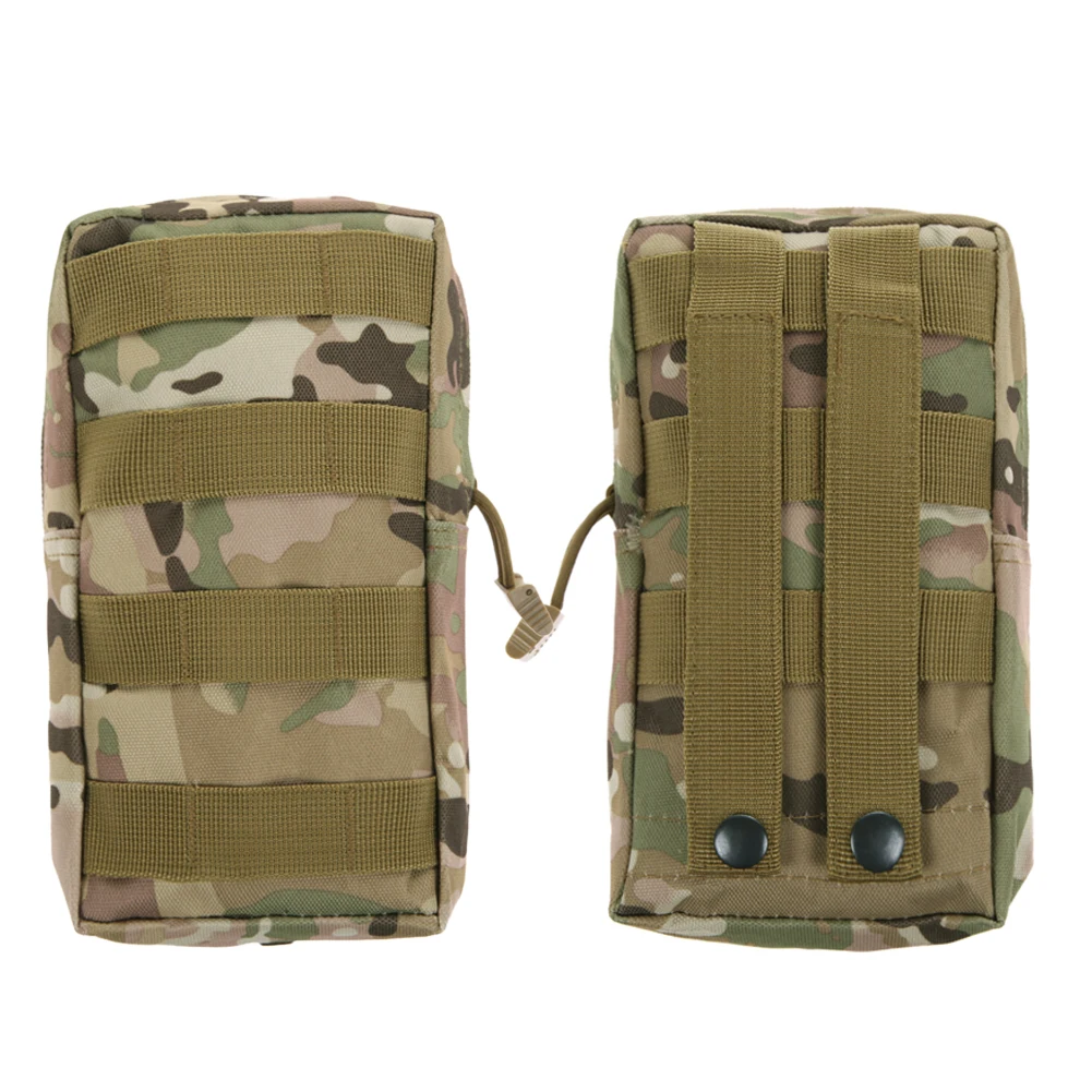 Спортивный Molle Чехол военный 600D тактический жилет поясная страйкбольная сумка для наружного охотничьего Рюкзака Оборудование камуфляж - Цвет: CP
