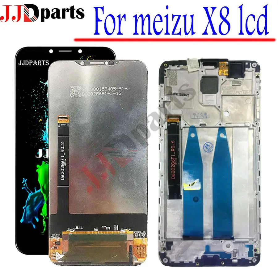 

Original Tested LCD 6.2" For Meizu X8 LCD Display Touch Screen Digitizer Assembly Replacement Parts For Meizu X8 Display Screen