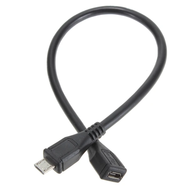 Высокое качество M/F для Micro USB 2.0 Тип b мужчин и женщин расширение Провода Extender зарядный кабель шнур хорошее продажи