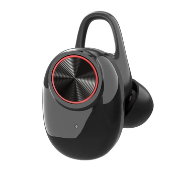 

TWS Wireless Bluetooth Headset Stereo Sound Shocking Heavy Bass HD Call Bluetooth 5.0 Earphones Dual-Mode Clip Earpiece