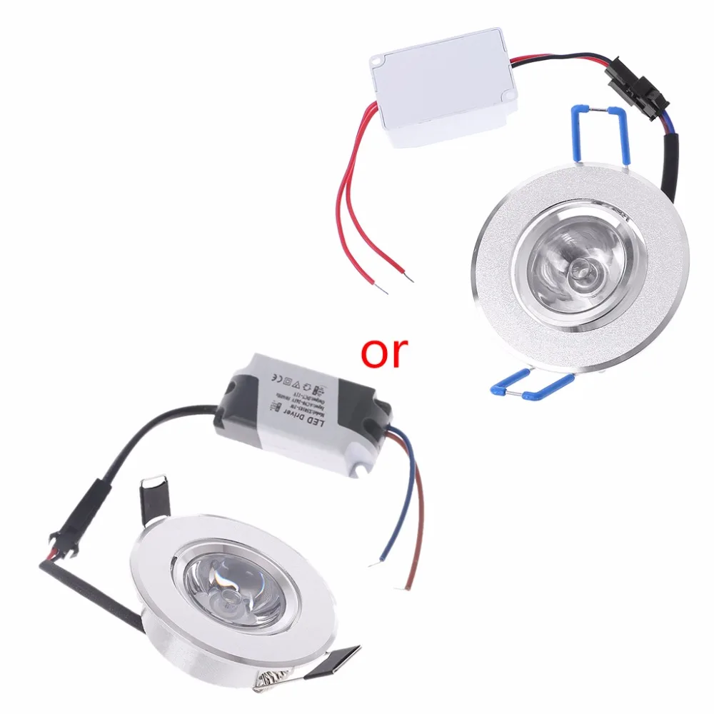 

1W LED Lights 85-265V Cabinet Mini Downlight Spot Ceiling Lamp Chandelier Light