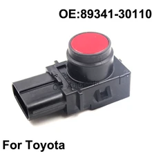 Radar Sensor Car Reverse Parking Sensor For Toyota Red White Black Color 89341-30110 Genuine OEM