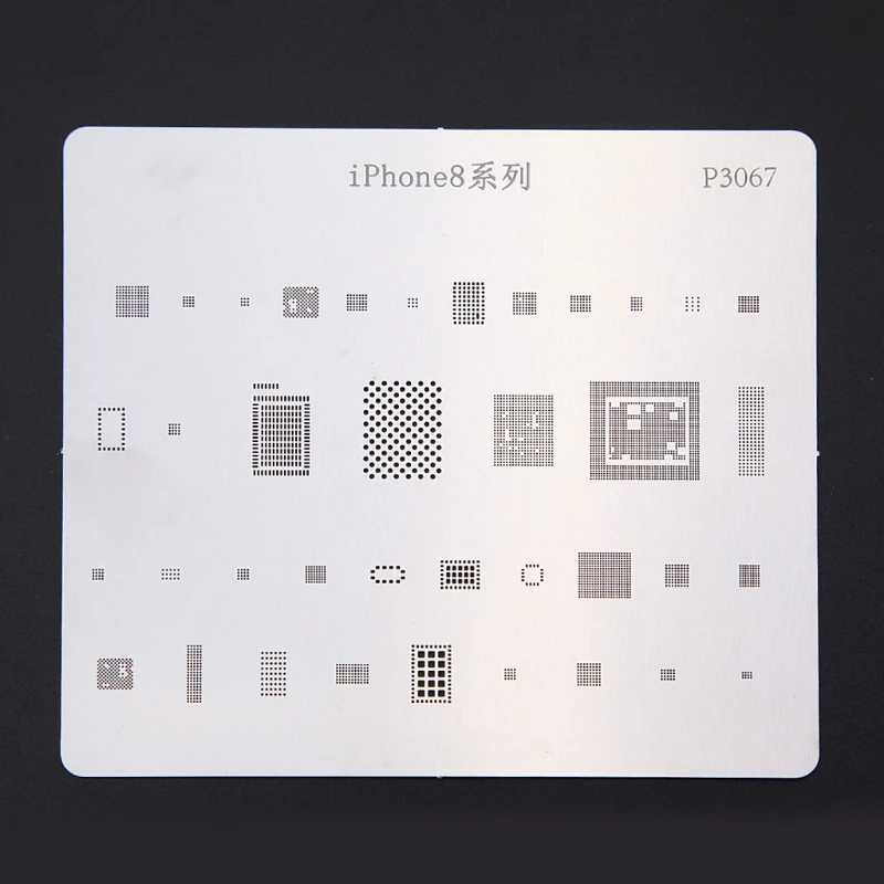 16 шт IC BGA чип для ремонта набор трафаретов комплект Qualitied припоя шаблон для iPhone Damom