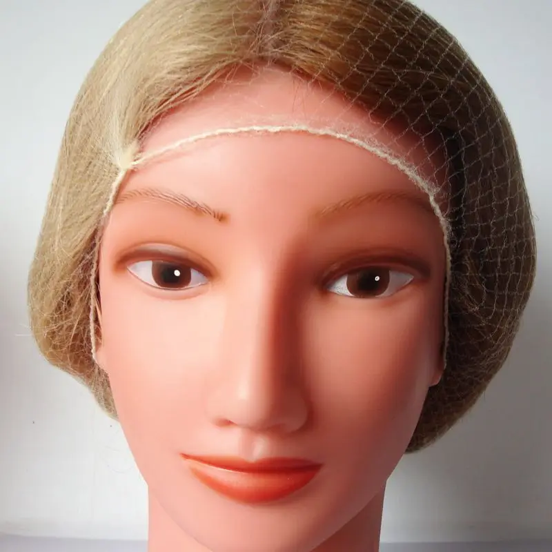 Invisible Hair Nets Disposable 20inch Blonde Color Dance Hair