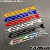 Étiquettes autocollantes avec Logo, autocollants, étiquettes autocollantes, carénage de moto pour casque, coussin latéral de réservoir, pour SUZUKI GSR 250, 600, 750, 1000 ► Photo 2/3