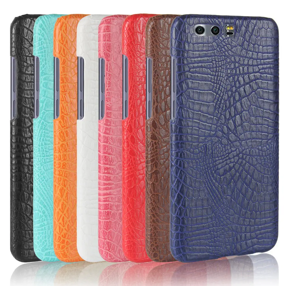 Чехол для Huawei Honor 9 5 15 дюйма роскошный кожаный чехол с крокодиловым узором |