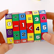 2018, recién llegado, rompecabezas de diapositivas, números matemáticos, cubo mágico, juguete para niños, juguetes educativos y de aprendizaje, juego de rompecabezas, regalo