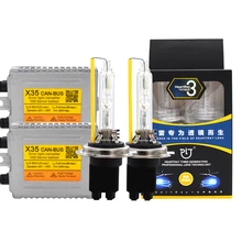 35 Вт ДЛТ X35 Canbus спрятал балласт HeartRay комплект ксеноновой лампы 35 Вт 4500K H1 H7 H11 5500K 9005 9006 6500K D2H Быстрый Яркий Canbus HID комплект
