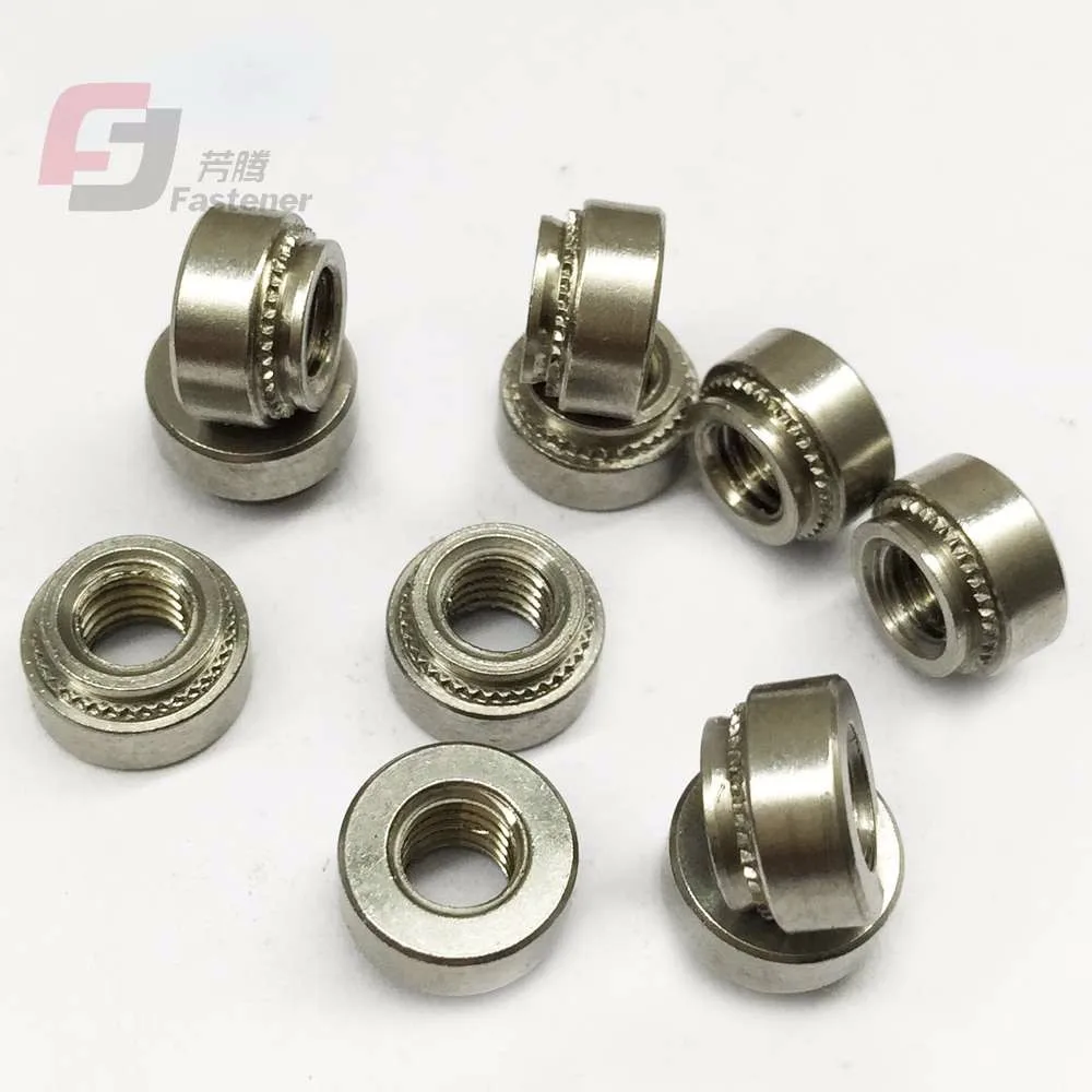 Free shipping! 100pcs/lot High Quality cls m6 1 self clinching Nut, M6
