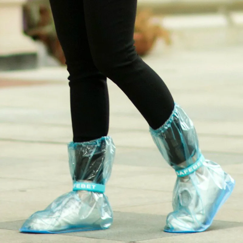 1 пара непромокаемых ботинок; плотные водонепроницаемые сапоги; Нескользящие сапоги на плоской подошве; размеры 42-44; YS-BUY