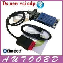 Новые 2015 R3/2014. R3 Черный Новый VCI CDP Плюс PRO с Bluetooth Для Грузовых Автомобилей и Generic 3in1 Авто Диагностический Сканер OBDII инструменты
