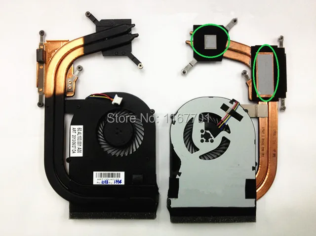 

100% Original Laptop Independent Cooling heatsink for Lenovo S410 S410P S510P Radiator 60.4L103.001 60.4L103.002 Thermal Module