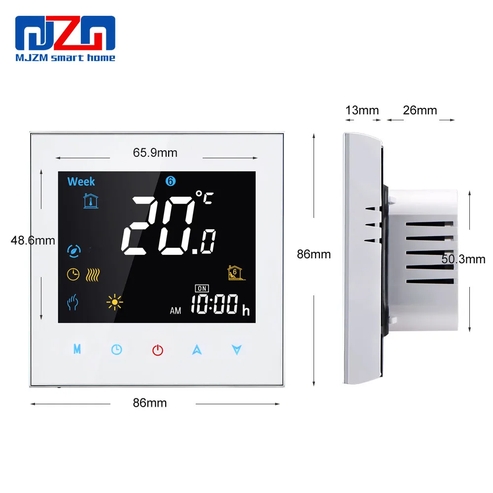 MJZM 3A 3000 цифровой термостат Еженедельный программируемый AC95 240V система подогрева