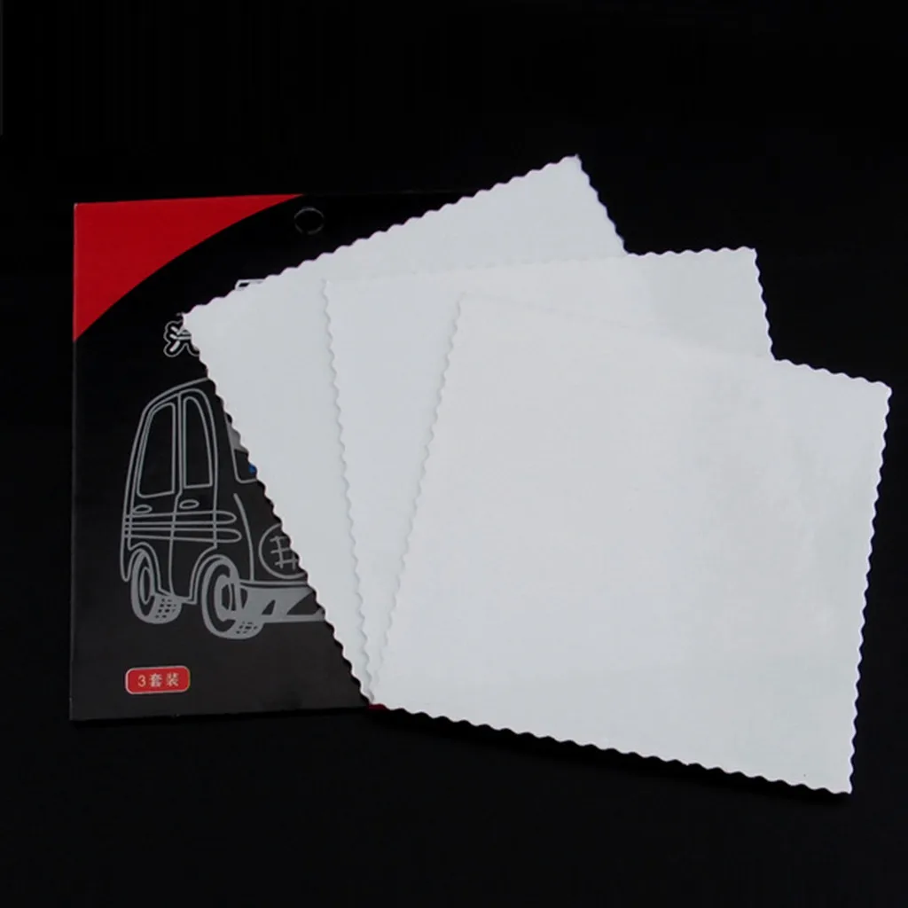 

1 Set 3PCS Invisible Clear Adhesive Paint Scratch Protection Film Sheet electrostatically Car sticker annual inspection 9.5CM