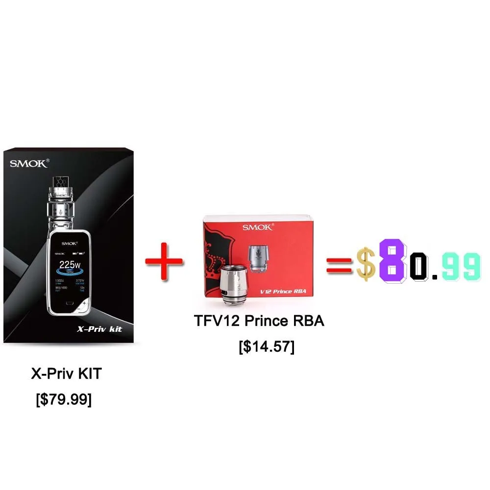 100%Original SMOK X-PRIV Kit with 225W X PRIV Mod 8ml TFV12 Prince Tank Vaporizer Electronic Cigarette VAPE Kit VS SMOK G Priv 2 100%Original SMOK X-PRIV Kit with 225W X PRIV Mod 8ml TFV12 Prince Tank Vaporizer Electronic Cigarette VAPE Kit VS SMOK G Priv 2