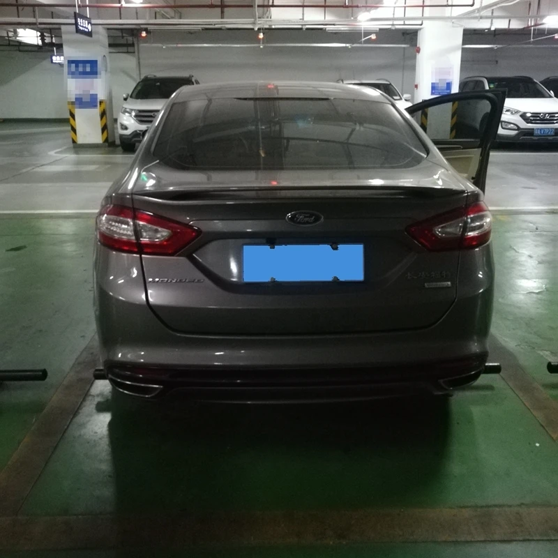 Для Ford Mondeo 2014 2015 2016 2017 ABS Материал Неокрашенный праймер цвет украшение заднего