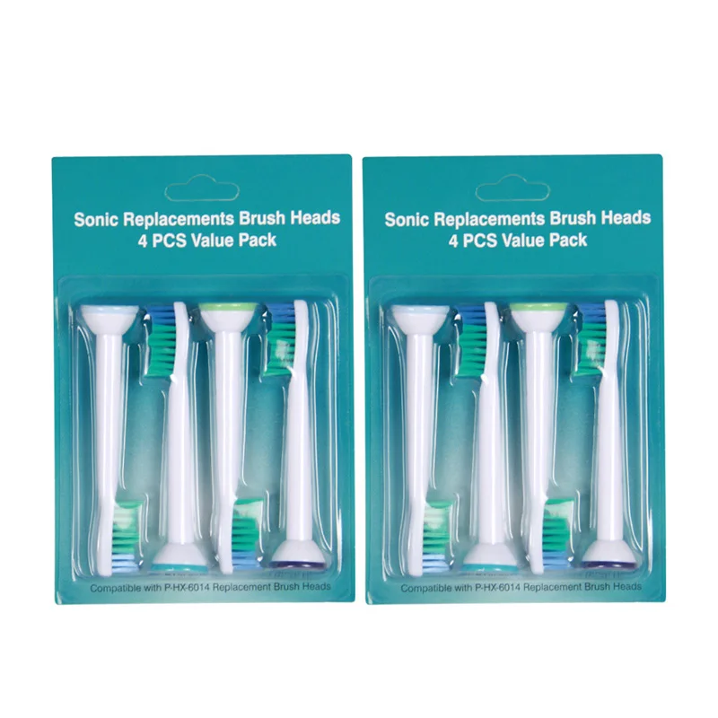 

NewView Replacement Electric Toothbrush Heads For Philips Sonicare Electric Tooth Brush 8pcs Hygiene Care Clean P-HX-6014