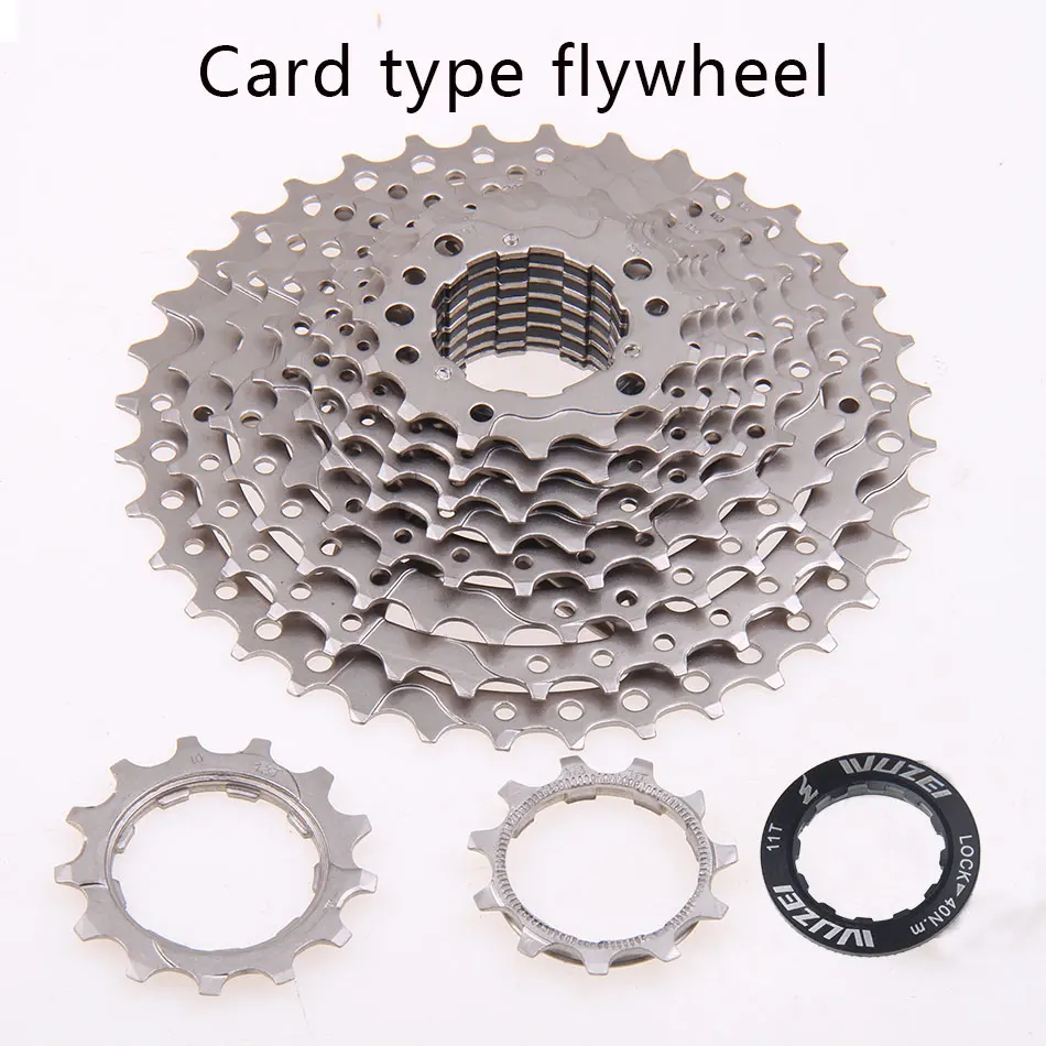 WUZEI 10 скоростей Freewheel MTB части горного велосипеда кассета Freewheel 11-36T для деталей m590 m6000 m610 m675 m780 X5 X7