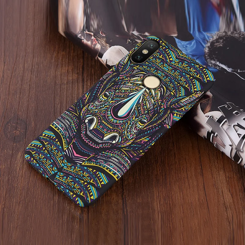 Чехол YonLinTan чехол для Xiaomi Mi Mix 2 Mix2 мобильный телефон слон тигр животное Аватар
