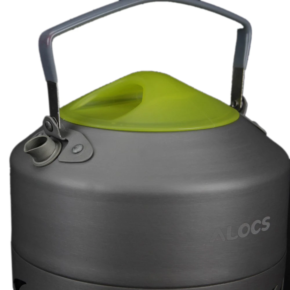 COSE Óxido De Aluminio Al Aire Libre Camping Picnic ALOCS Portable Olla Hervidor de Agua la Tetera 0.9L