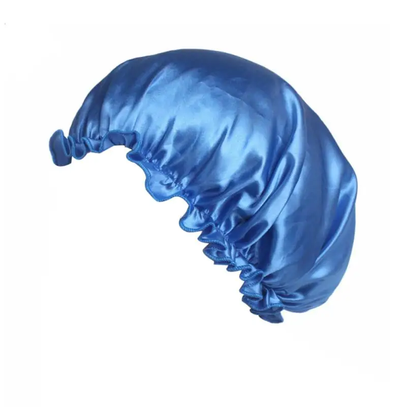 Bonnet de Nuit Turban Foulard Islamique en Satin Femme Chapeau Doux 8.10