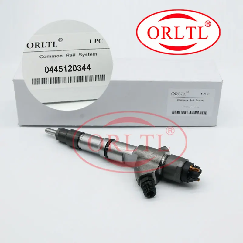 

ORLTL 0445120344 Common Rail Engine Injection 0 445 120 344 Auto Fuel Injector Assy 0445 120 344 For WEICHAI 612640080022