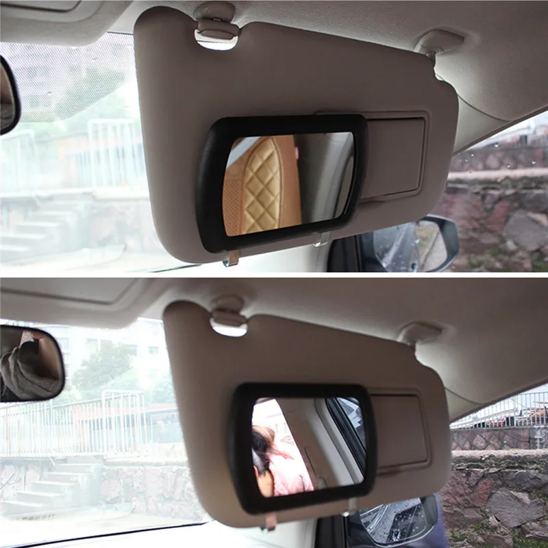 

New Portable Car Sun Visor Mirror Sun-shading Makeup Baby Kid Monitor Reverse Mirror Practical Car Supplies Decorative#297193