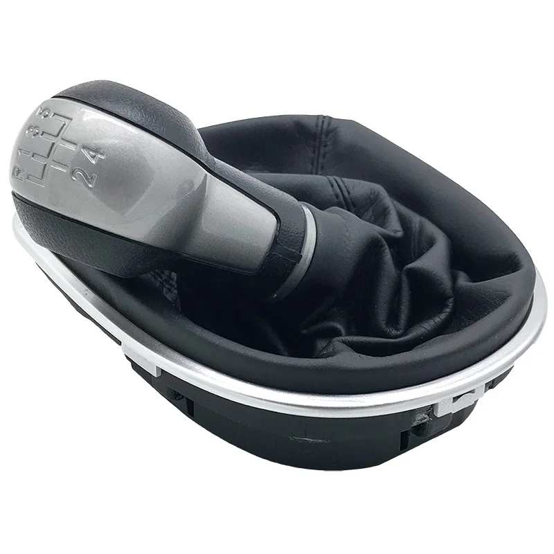 Carlob для Seat Altea/Леон II/Толедо III 2004-2012 5/6 Скорость ручной укладки рукоятка рычага переключения передач рычаг переключения передач Гетры Загрузки Крышка