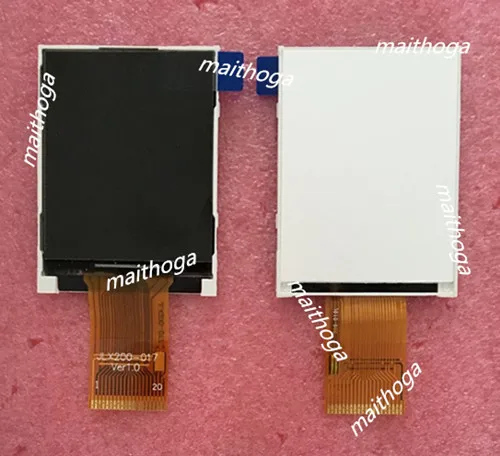 

maithoga 2.0 inch 20P SPI TFT LCD Color Screen ST7775 Drive IC 176(RGB)*220 Parallel Interface