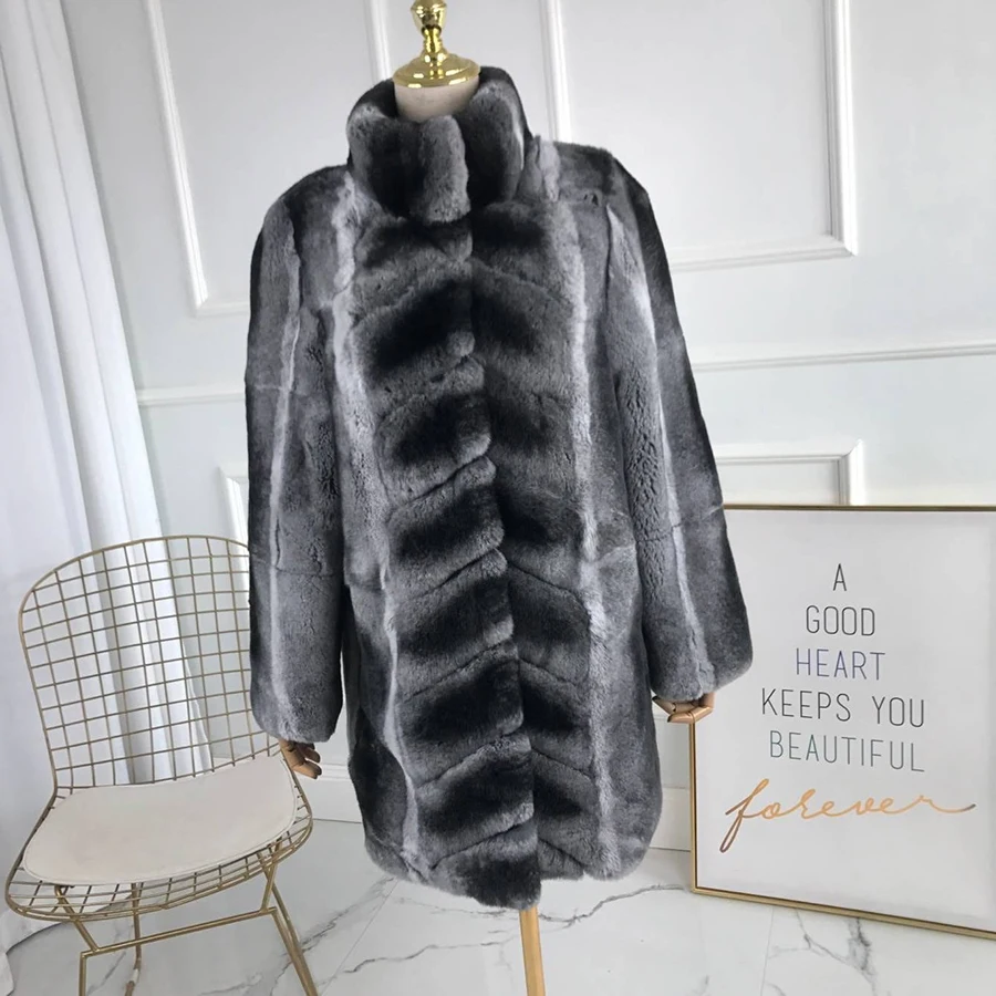 

real fur coat