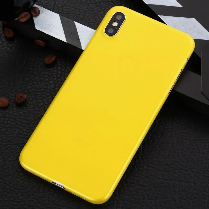 Ультратонкий чехол из ПП-пластика для iphone 5 6 7 8 X XS XR Max plus 100 шт./лот 0 3 мм | Мобильные
