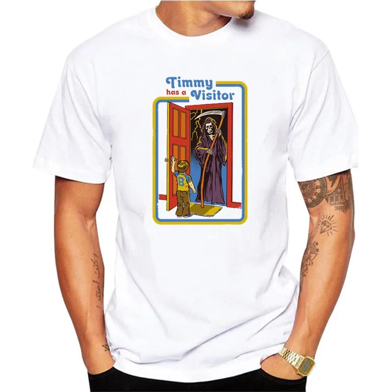 Fashion-Men-Print-Satanic-Goat-Baphomet-T-shirt-O-Neck-Short-Sleeves-Summer-666-Satan-Streetwear | Мужская одежда