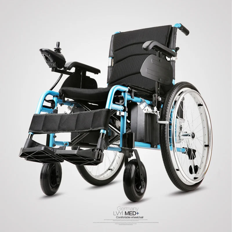 Easy Open and Close Foldawheel Power Chair - weighs just 60 lbs with battery - Supports 330 lbs (9)