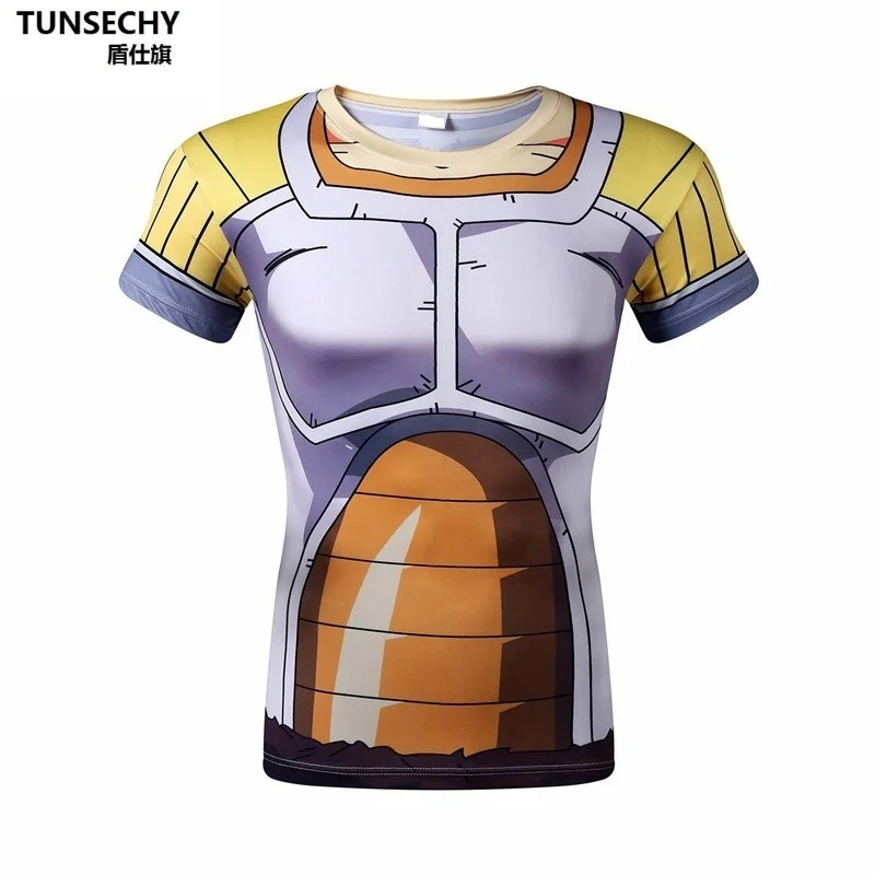 Character Print T-Shirt Fashion Casual Fitness Cool O-neck Men's T Shirt Summer Short Sleeve Men Clothing Dragon ball armor Character Print T-Shirt Fashion Casual Fitness Cool O-neck Men's T Shirt Summer Short Sleeve Men Clothing Dragon ball armor
