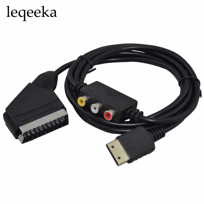 DC cable cord Scart Cable with AV Box Adapter for SEGA Dreamcast DC AliExpress