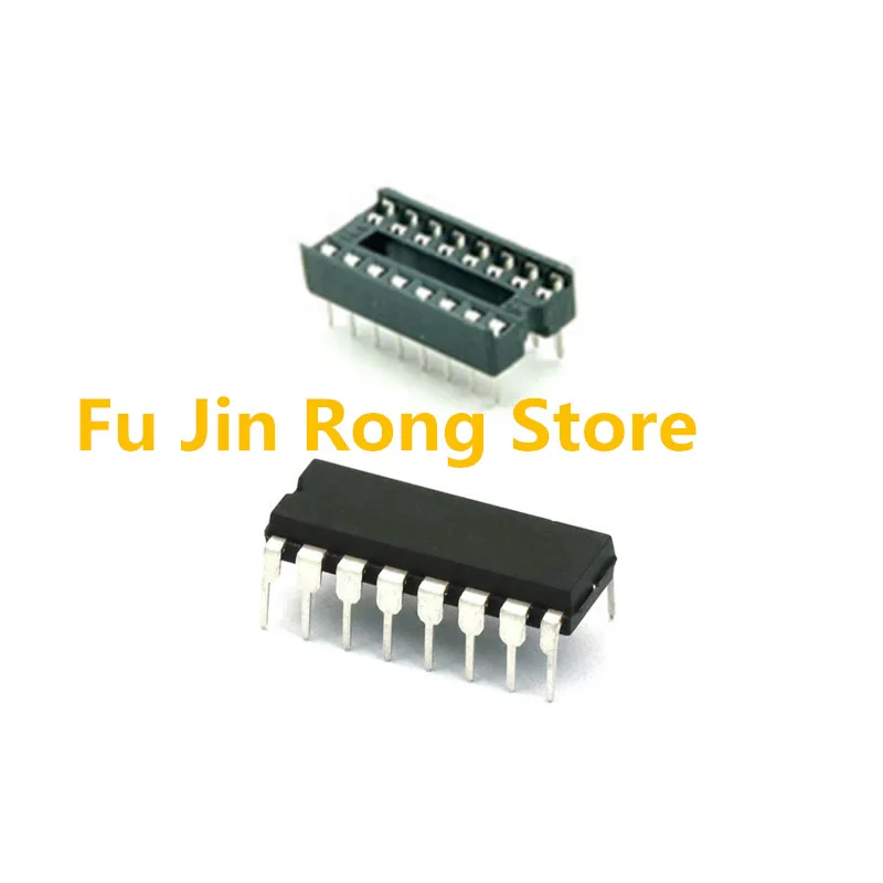 10 шт./лот SN74HC595N DIP16 74HC595 DIP 16DIP и 16-контактный ic Разъем (каждый 5 шт.) | Электронные