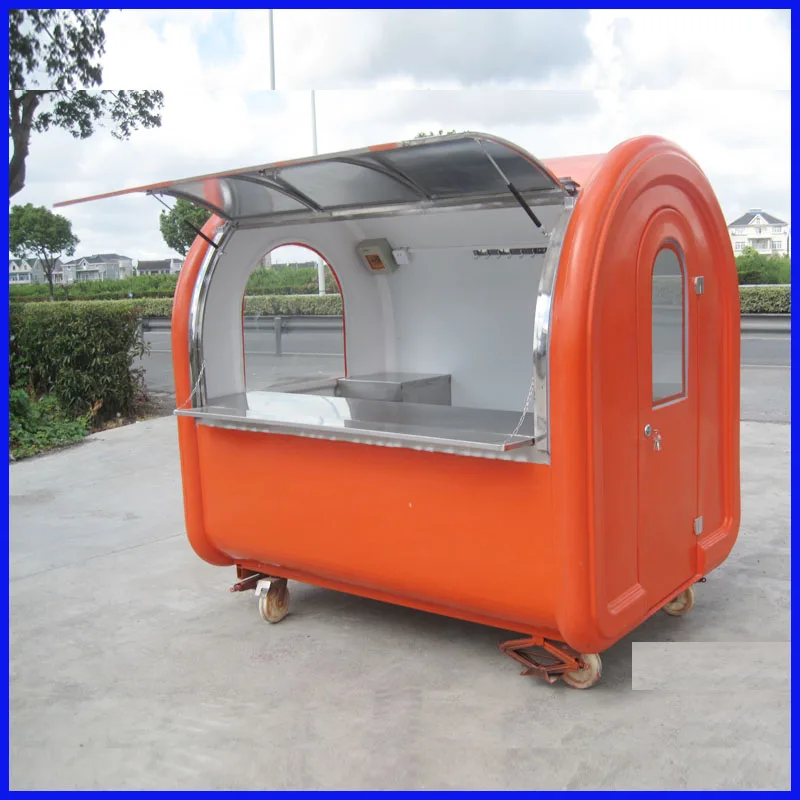 4 wheel fast crepe food truck for sale europe used food