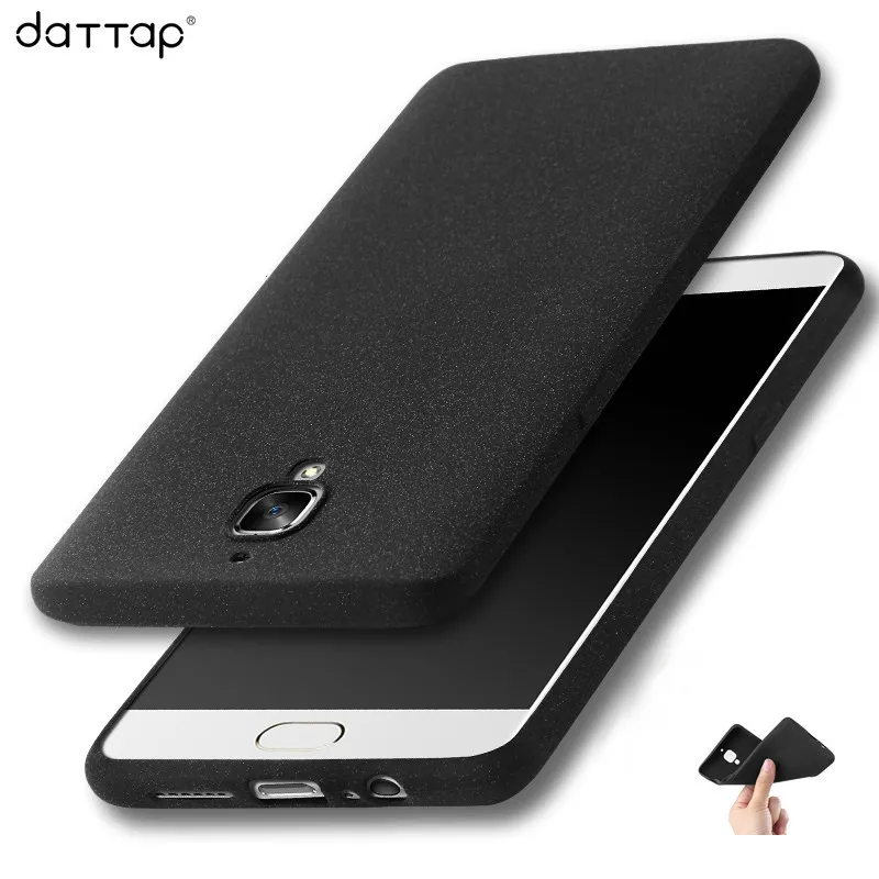 

daTTap For Oneplus 3T Case Sandstone Slim Silicone Soft TPU Matte Phone Cases for Oneplus 3 Case One Plus 3 3T Back Cover Fundas