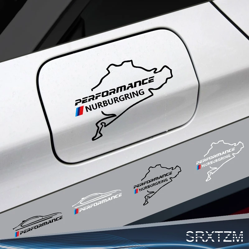 Наклейки для крышки топливного бака автомобиля SRXTZM наклейки гоночной дороги Bmw E46