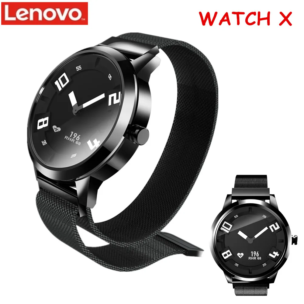 

Lenovo Watch X OLED Gesture Photography 8ATM Waterproof Sleep/Heart Rate Monitor Call Reminder Long Standby Watch Clearance!!!
