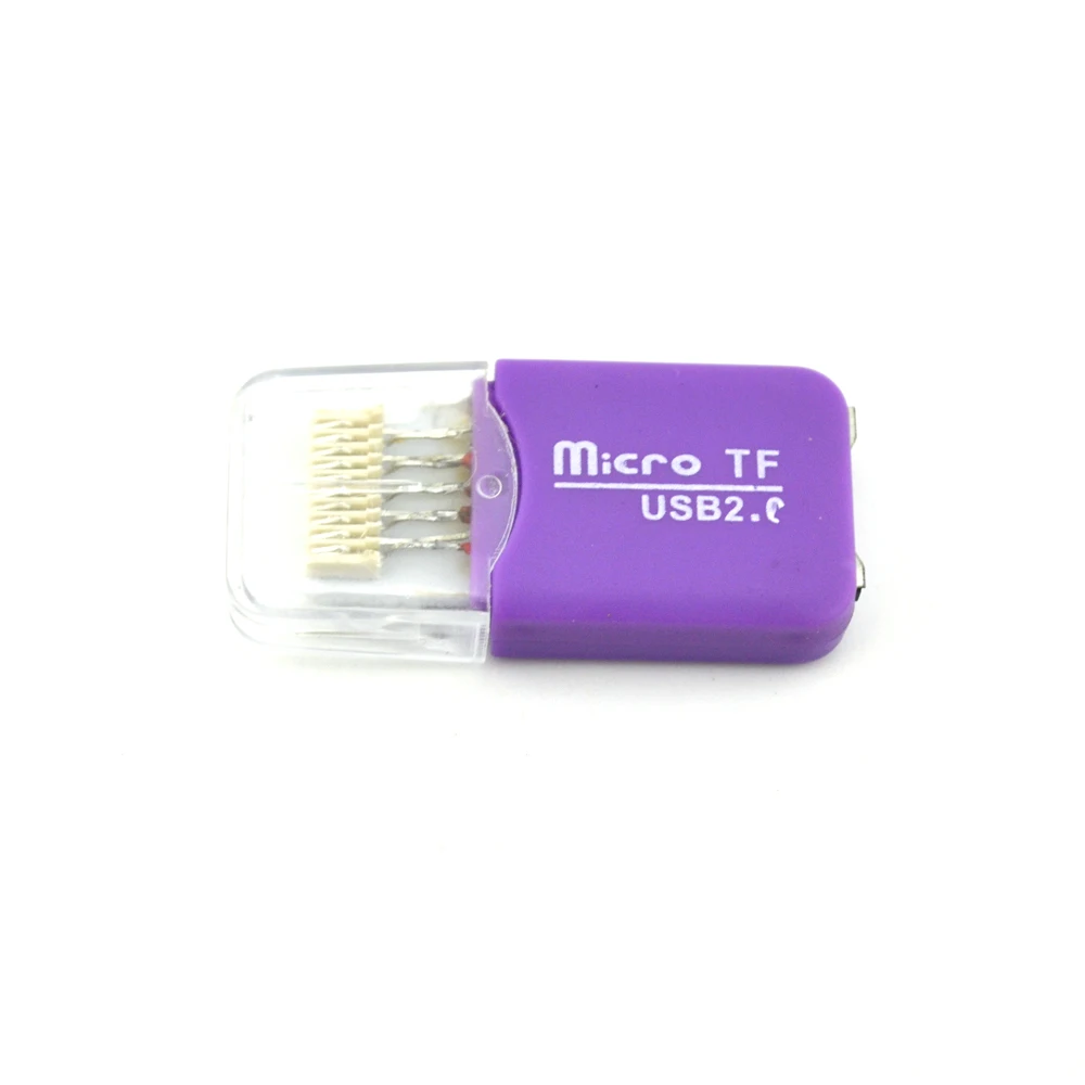 Высокого качества гладить разъем SD TF адаптер Card Reader преобразователь с дисков