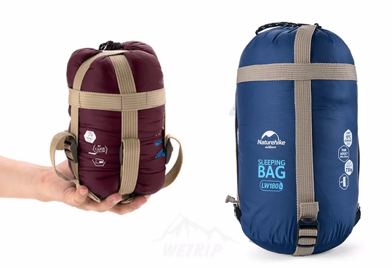 Bolsas de Dormir Acampamento ao ar Outono ao ar Bolsa de Dormir Naturehike Livre Caminhadas Primavera Acampamento nh Envelope 205*85cm 2 livre caminhadas primavera outono ao ar livre